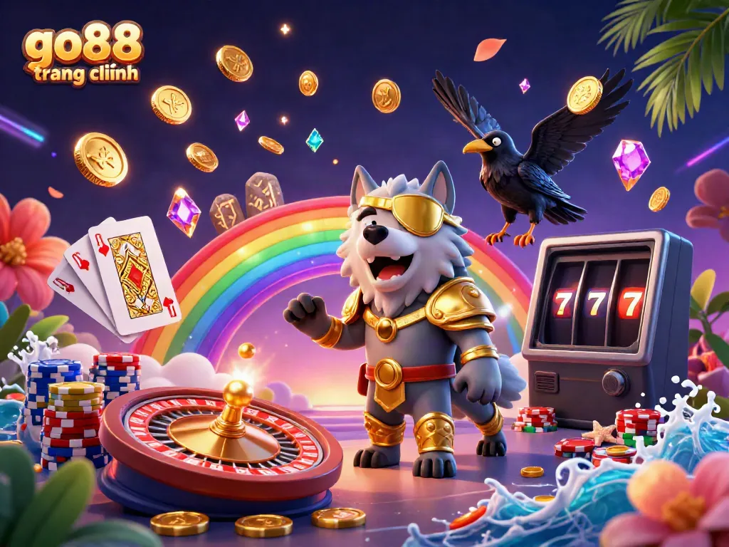 Experience the excitement of go88 trang chính with Odin and ravens before a chip rainbow.