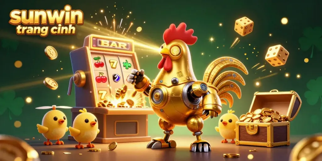 Engage in exciting gaming experiences with sunwin trang chính featuring vibrant casino elements.