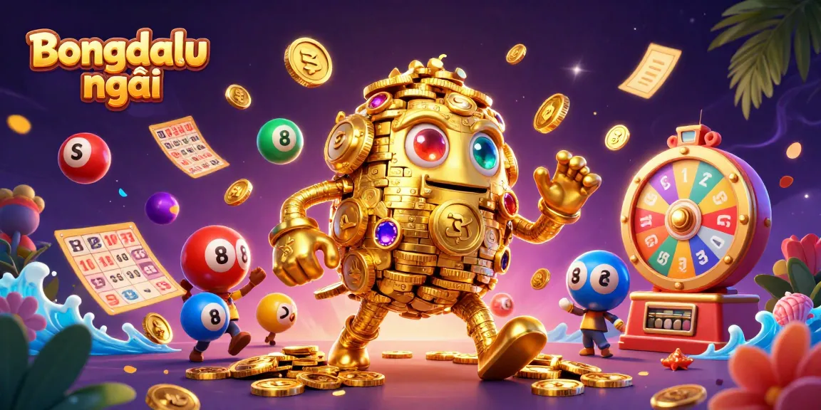 Experience Bongdalu mới with dynamic lottery balls and vibrant casino excitement.