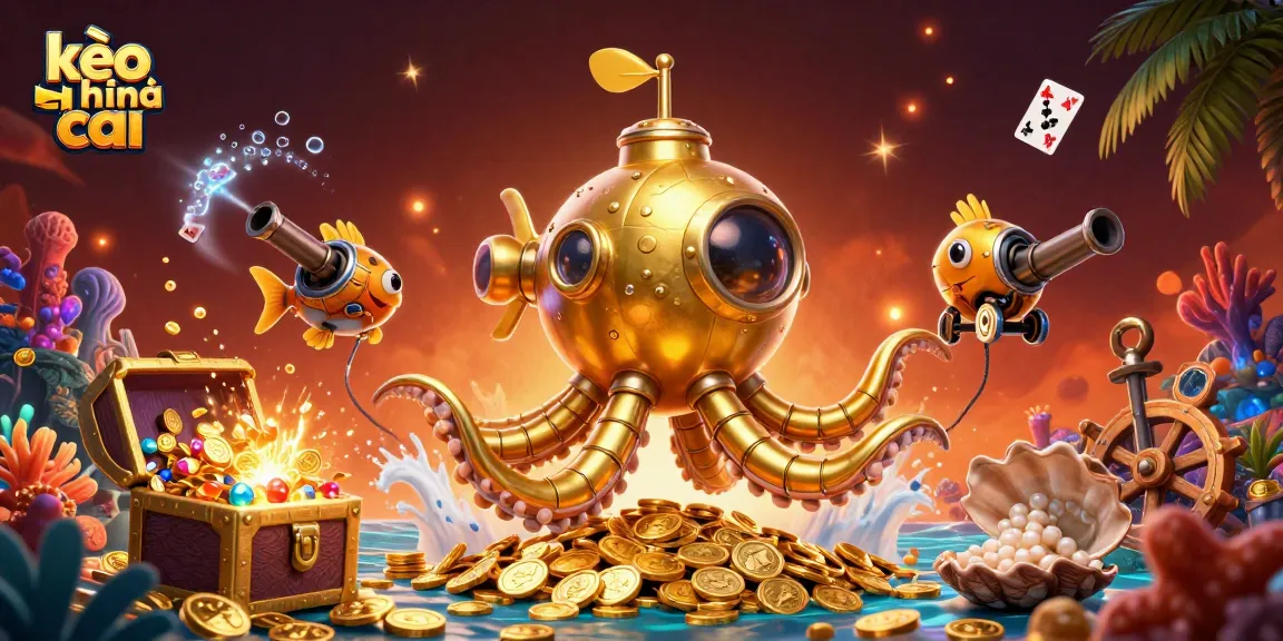 Engage with kèo nhà cái gaming strategies through a vibrant and dynamic underwater scene.